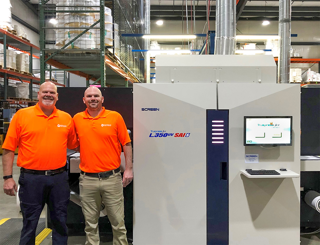 SCREEN Celebrates Milestone with Two Hundred Installations of the Truepress Jet L350UV Series