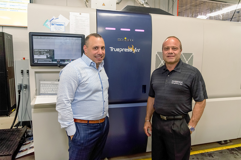 Another SCREEN Truepress Jet520 Press Welcomed to Fifth-Generation Printing Company Family