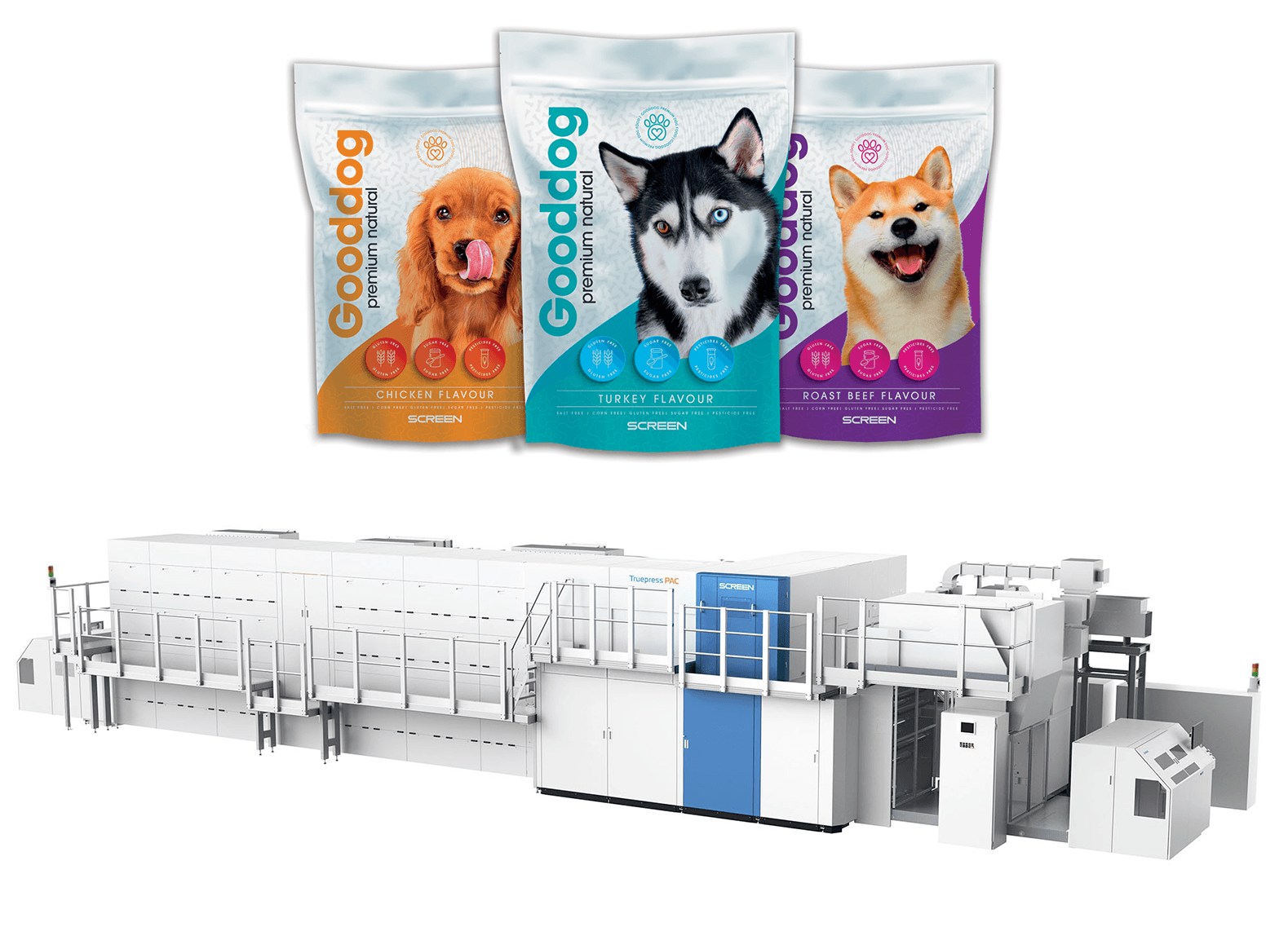 SCREEN Releases High-Speed, Water-Based Inkjet System for Flexible Packaging Market