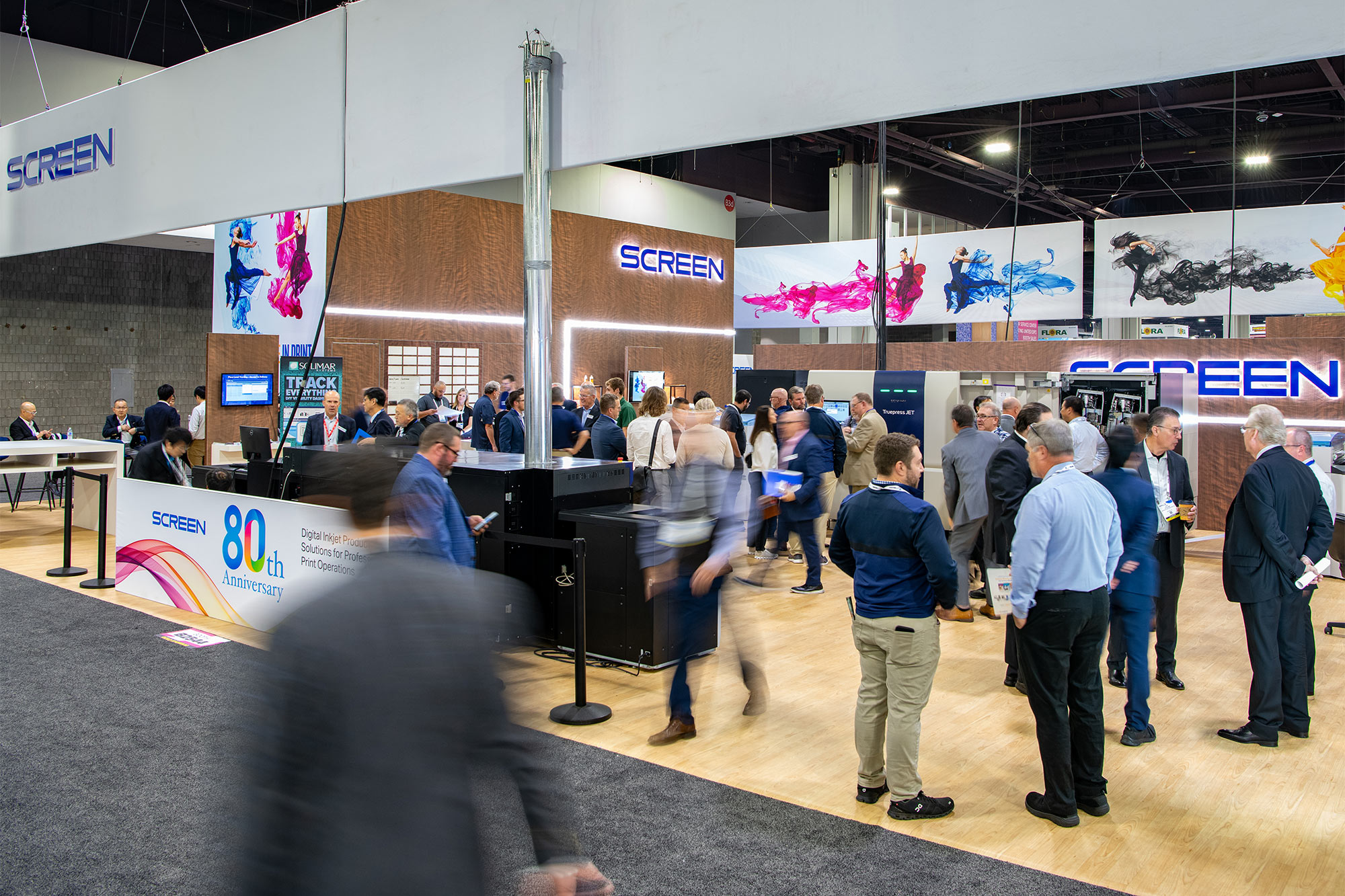 SCREEN Americas Printing United Expo 2023 Booth