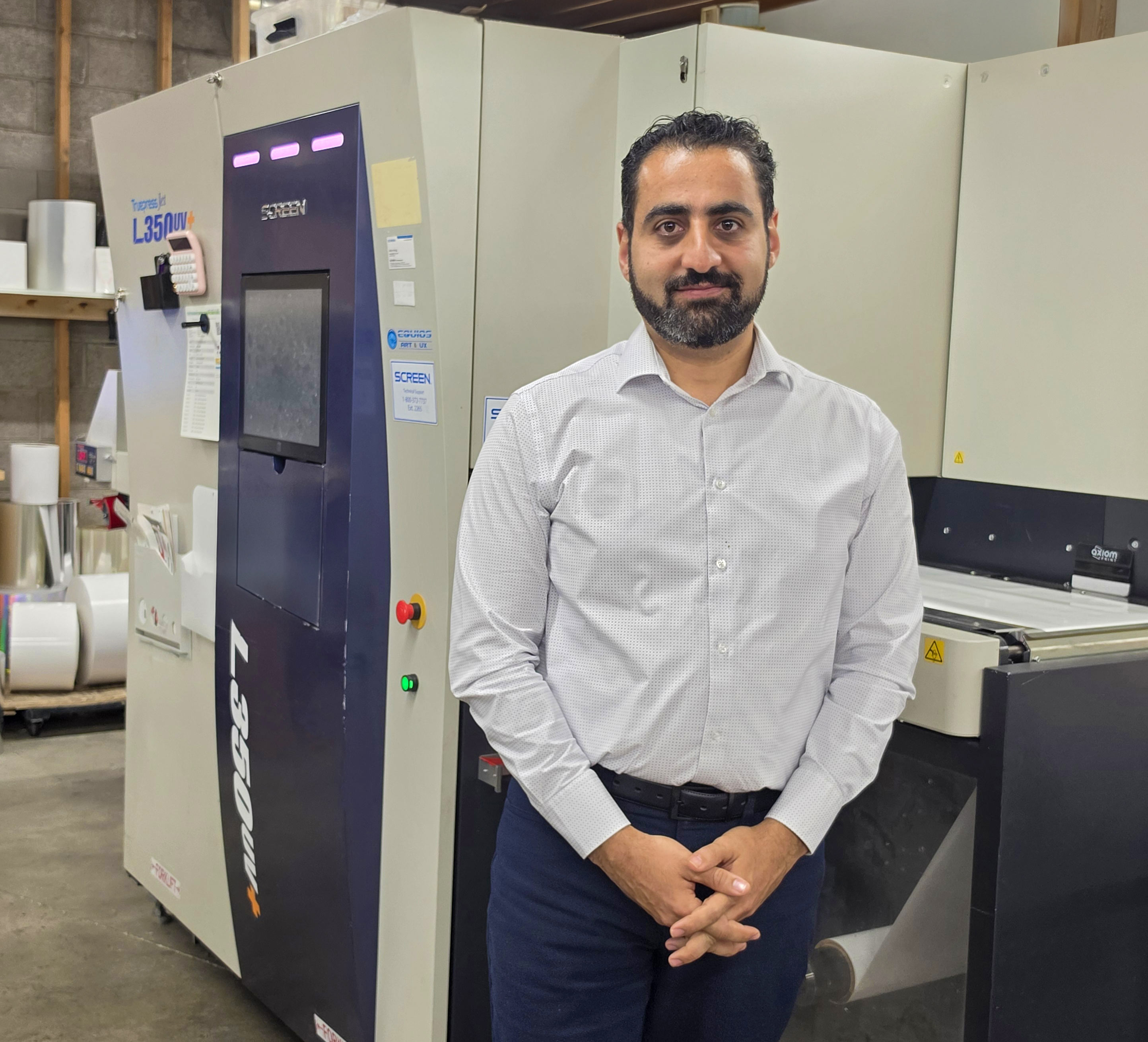 Co-founder Gary Bayatyan of AxiomPrint Inc.