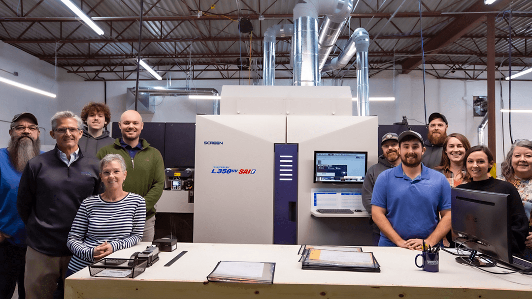 Former Flexographic Press Owner Invests in SCREEN Truepress Jet L350UV SAI Series for Primary Production of Company's UL Certified Labels