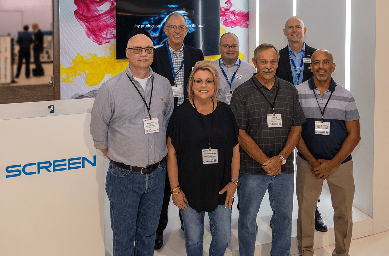 Label Converter Invests in Second SCREEN Truepress Jet L350UV SAI After Achieving Ink Savings of 20 Percent with the First
