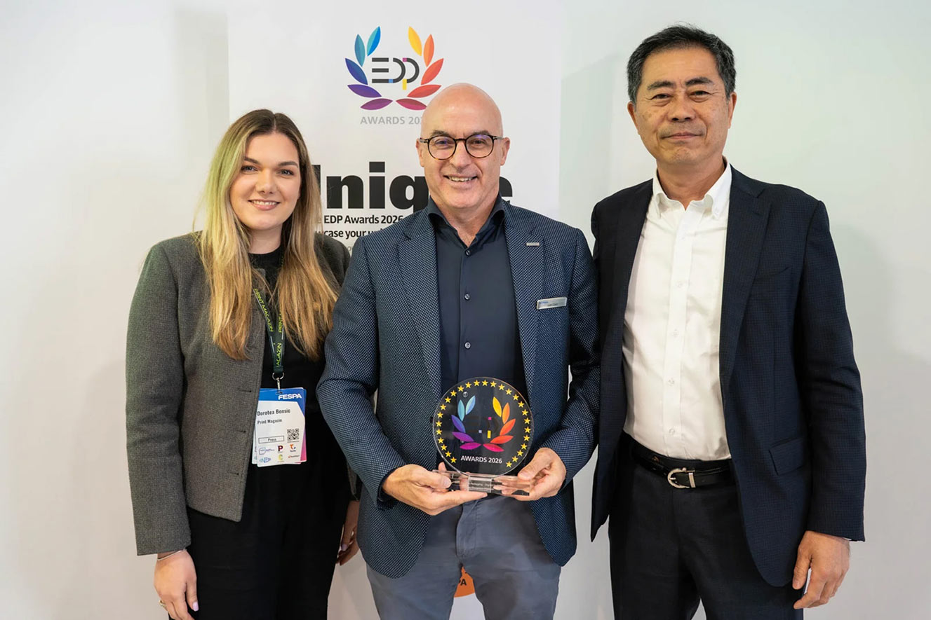 SCREEN Earns Two Prestigious EDP Awards for the Truepress JET 560HDX and the Truepress PAC 830F