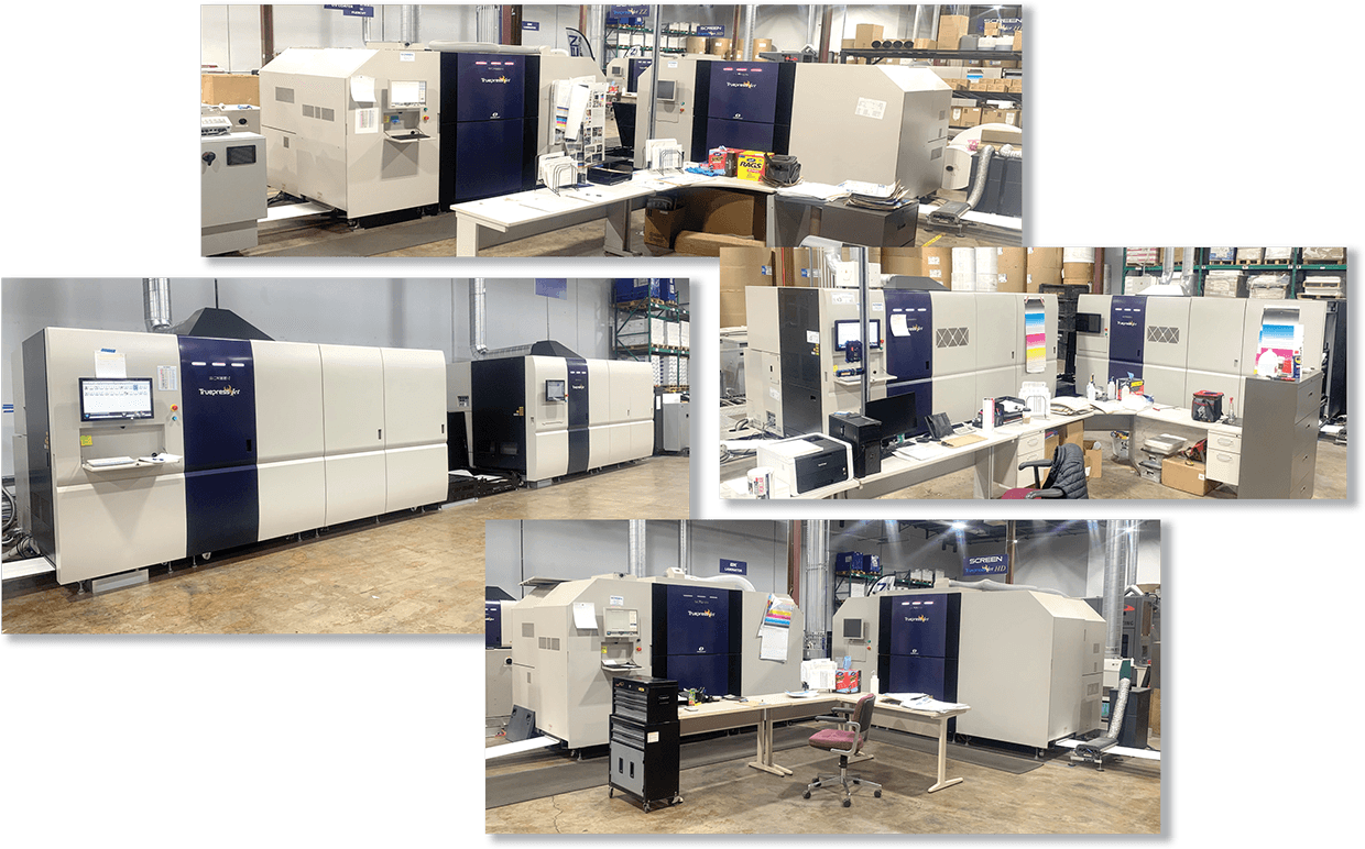 Dallas Printer Faced with Paper Supply Shortages Provides Solutions to Direct Mail Marketers with SCREEN’s Truepress Jet520 Series; Installs Fourth Press from SCREEN