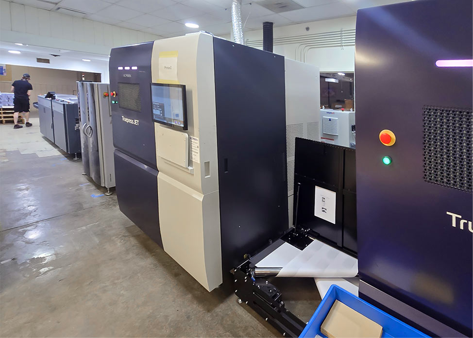 SCREEN Truepress JET 520HD mono Increases Capacity for Book Manufacturer and Eliminates Need for Skilled Labor